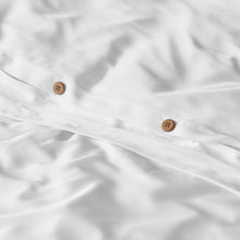 Bamboo Tailored Quilt Cover Set White