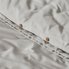 Bamboo Tailored Quilt Cover Set Dove Grey