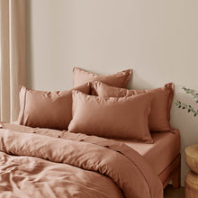 Bamboo Tailored Quilt Cover Set Earth