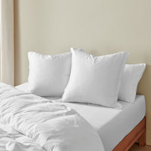 Bamboo Tailored European Pillowcase White Twin Pack