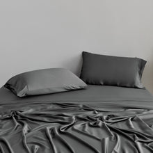 Bamboo Standard Pillowcase Charcoal Twin Pack