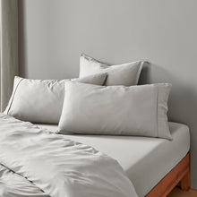 Bamboo King Pillowcase Dove Grey Twin Pack