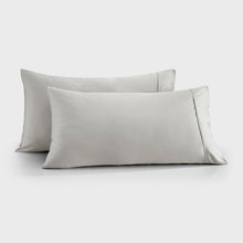 Bamboo King Pillowcase Dove Grey Twin Pack