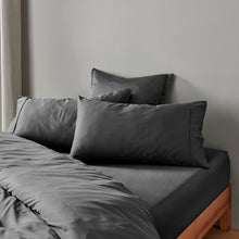 Bamboo King Pillowcase Charcoal Twin Pack