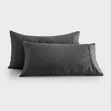 Bamboo King Pillowcase Charcoal Twin Pack