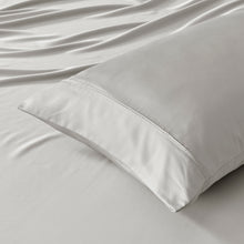 Bamboo Fitted Sheet Set Dove Grey