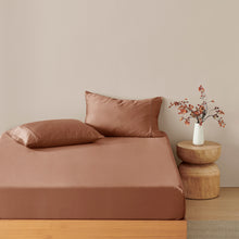 Bamboo Fitted Sheet Set Earth