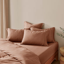 Bamboo Fitted Sheet Set Earth