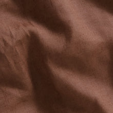 100% European Flax Linen Quilt Cover Set Tawny Brown