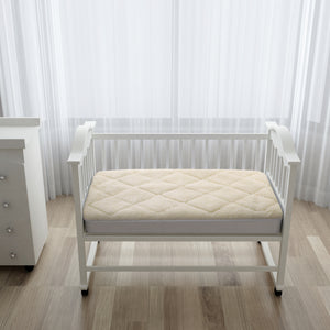 Australian Wool Reversible Cot Underlay