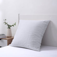 100% European Flax Linen Pillowcase WHITE