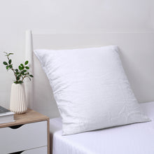 100% European Flax Linen Pillowcase WHITE