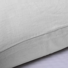 100% European Flax Linen Pillowcase DOVE GREY