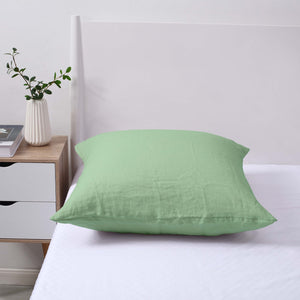 100% European Flax Linen Pillowcase SAGE