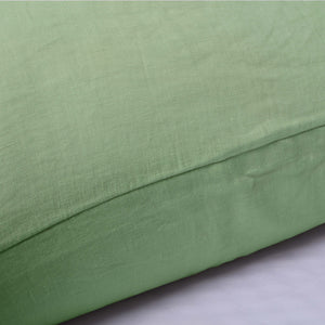 100% European Flax Linen Pillowcase SAGE