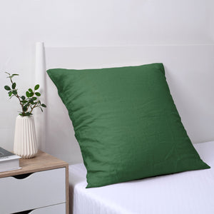 100% European Flax Linen Pillowcase OLIVE