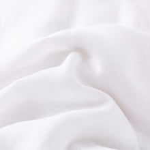 Vintage Washed Hemp Linen Quilt Cover Set White