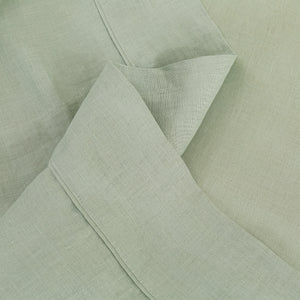Vintage Washed Hemp Linen Sheet Set Sage