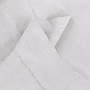 Vintage Washed Hemp Linen Sheet Set Dove Grey
