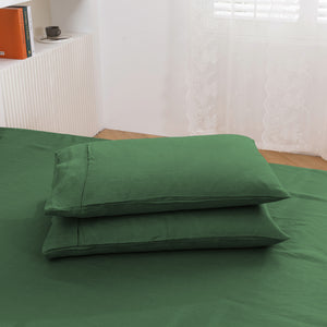 Vintage Washed Hemp Linen Sheet Set Eden