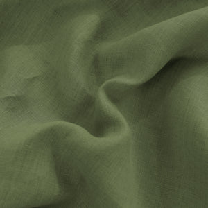 Vintage Washed Hemp Linen Sheet Set Olive