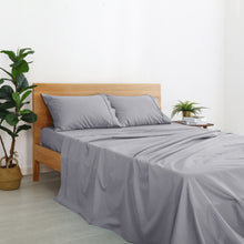 Organic Cotton Sheet Set Dove Grey