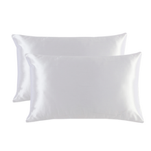 Luxe Mulberry Silk Pillowcase 25 Momme Standard Pillowcase - White