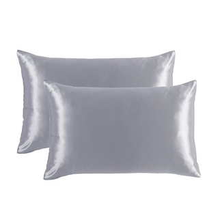 Luxe Mulberry Silk Pillowcase 25 Momme Standard Pillowcase - Grey