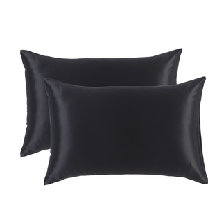 Luxe Mulberry Silk Pillowcase 25 Momme Standard Pillowcase - Charcoal