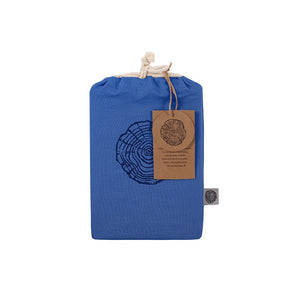 100% European Flax Linen Pillowcase DEEP BLUE